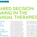 Shared Decision-Making in the Manual Therapies